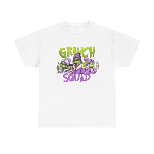 Grinch Squad Tee — Funny Christmas Crew Holiday T-Shirt