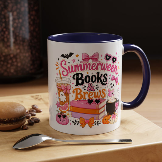 Summerween Books & Brews Coffee Mug