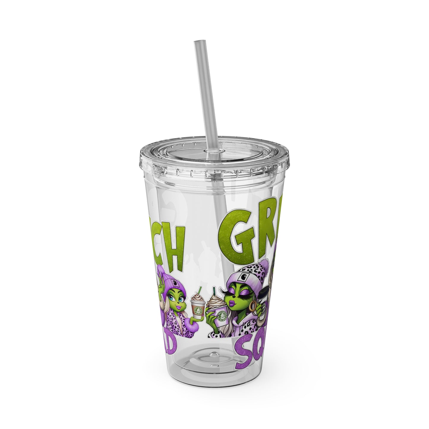 Sunsplash Tumbler with Straw, 16oz