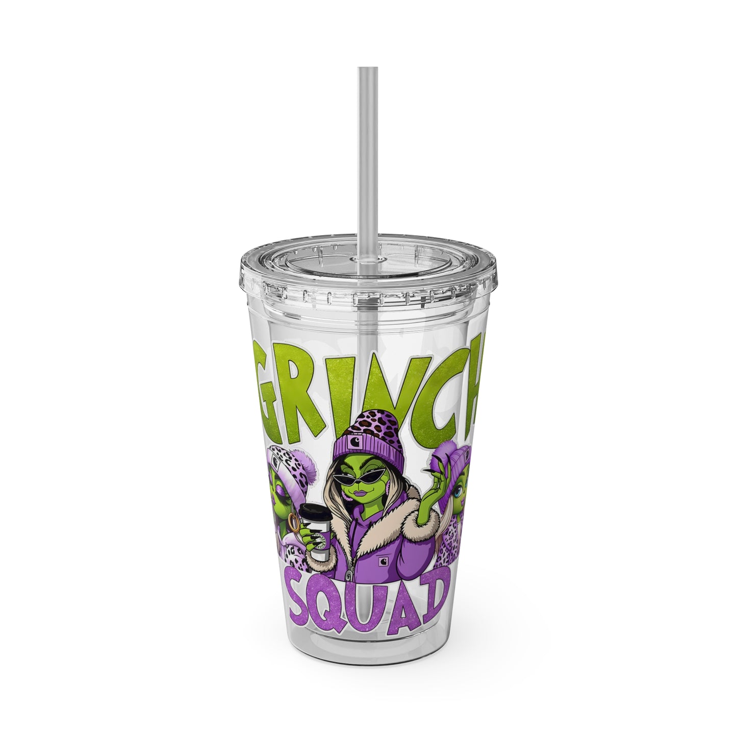 Sunsplash Tumbler with Straw, 16oz