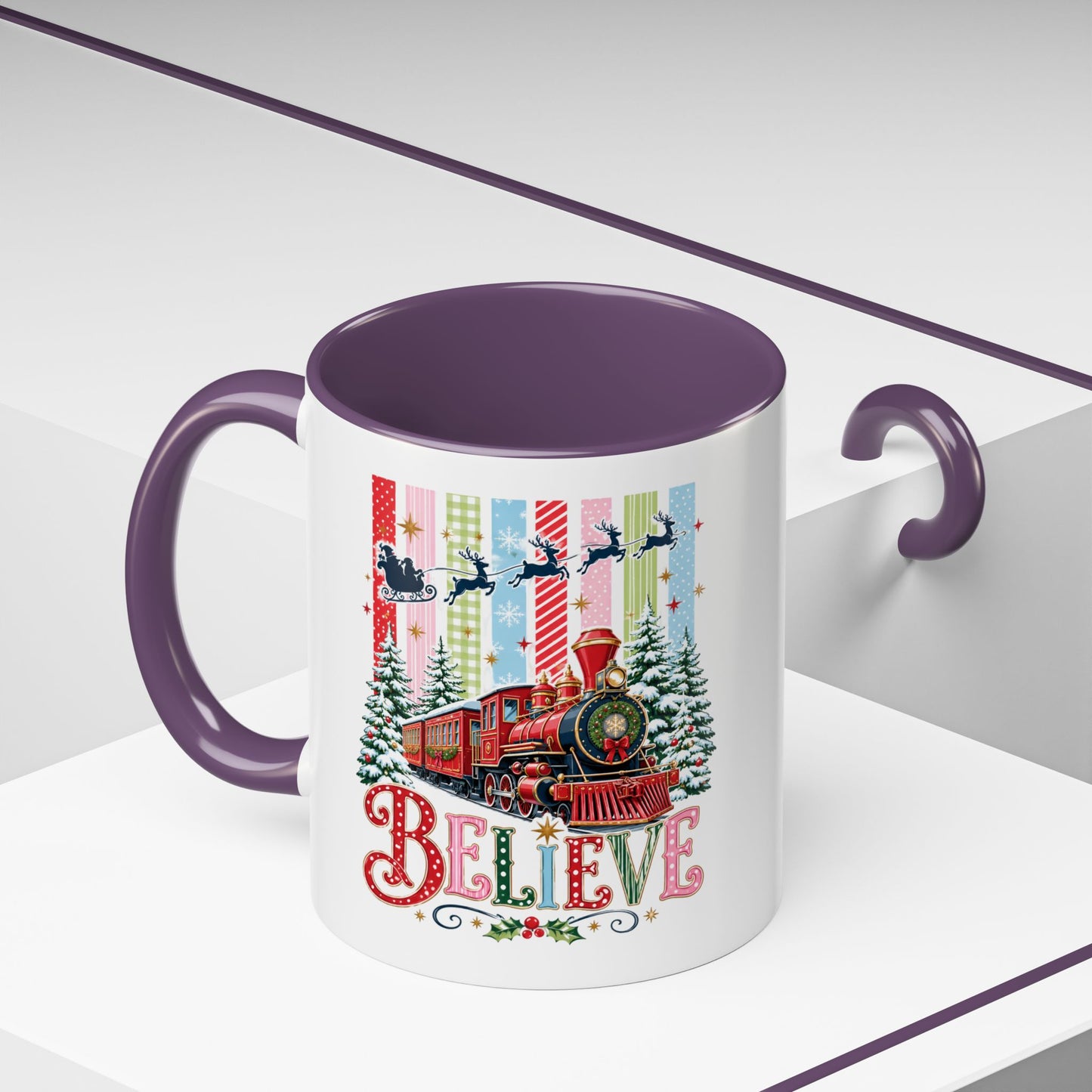 Believe Christmas Coffee Mug