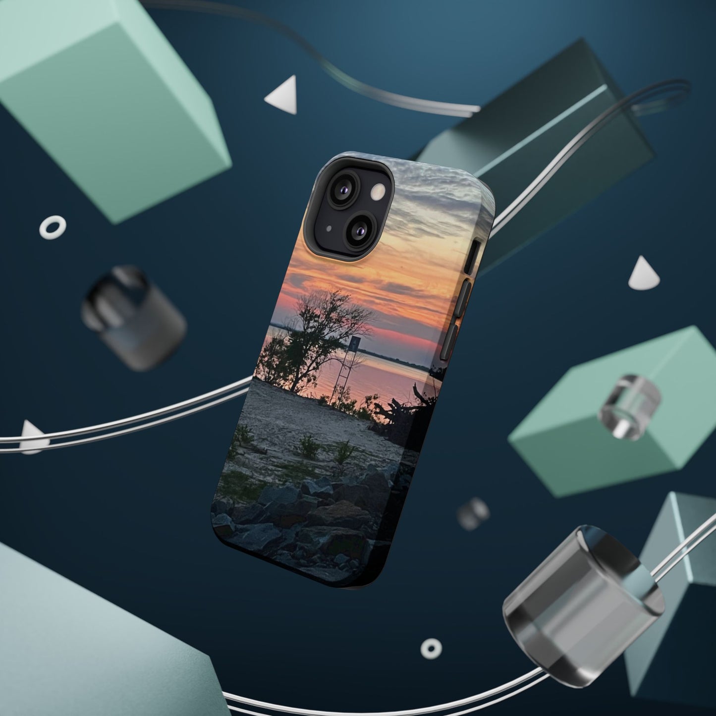 Sunset Shore Magnetic Impact-Resistant Phone Case