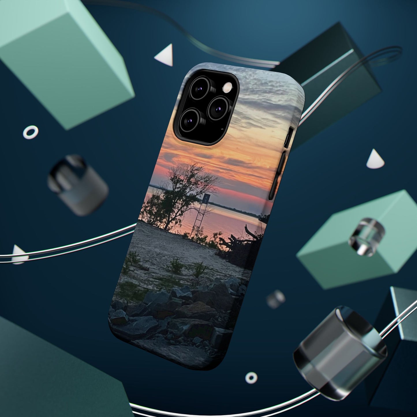 Sunset Shore Magnetic Impact-Resistant Phone Case