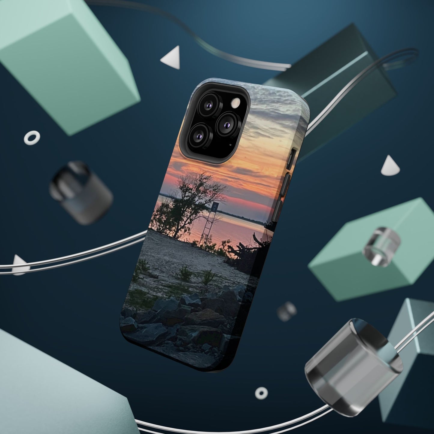Sunset Shore Magnetic Impact-Resistant Phone Case