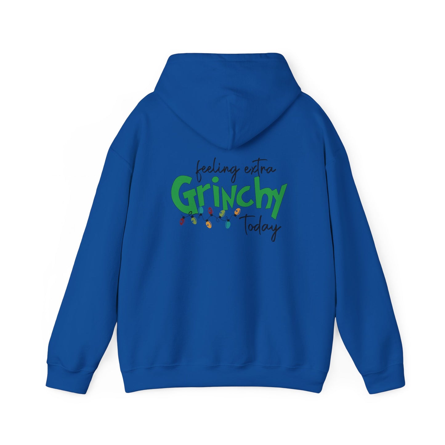 Feeling Extra Grinchy Hoodie — Funny Christmas Holiday Sweatshirt