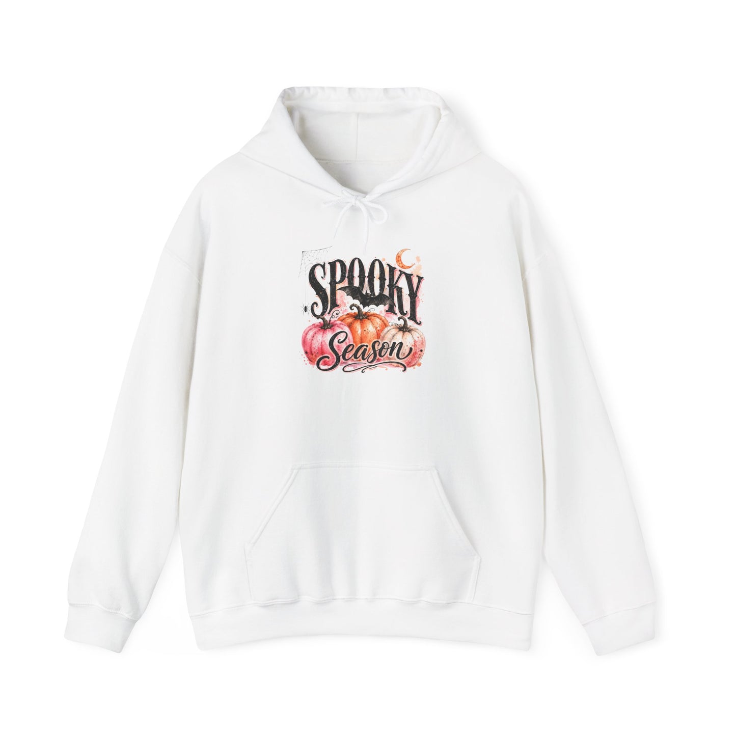Spooky Season Hoodie – Halloween Pumpkin Graphic Hooded Sweatshirt