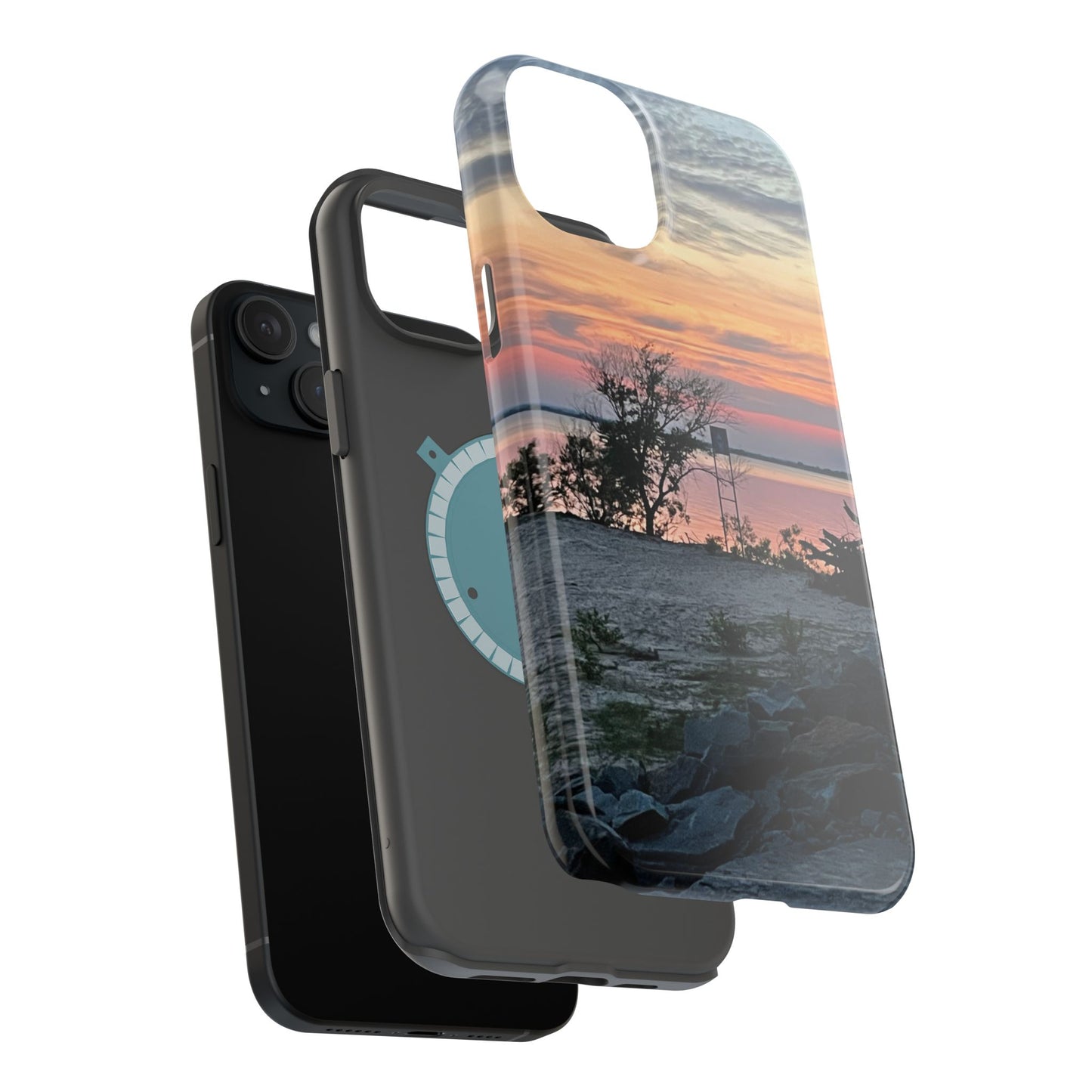 Sunset Shore Magnetic Impact-Resistant Phone Case
