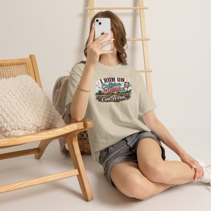 “I Run on Caffeine, Chaos & Cuss Words” Graphic Tee