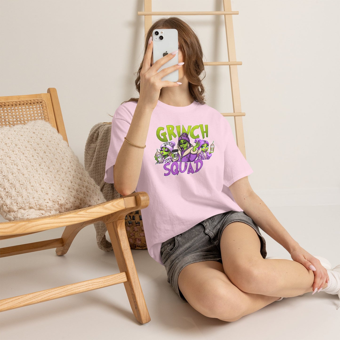 Grinch Squad Tee — Funny Christmas Crew Holiday T-Shirt
