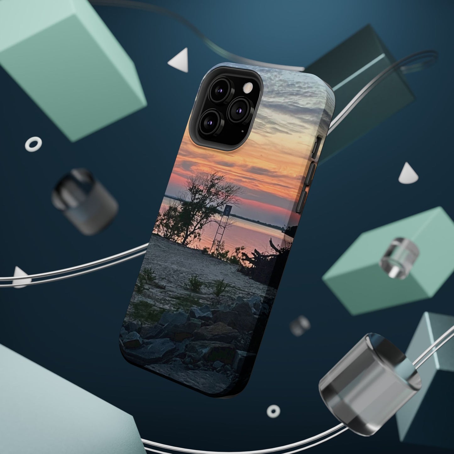 Sunset Shore Magnetic Impact-Resistant Phone Case