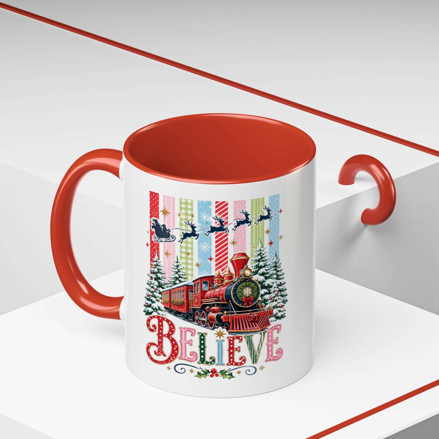 Believe Christmas Coffee Mug