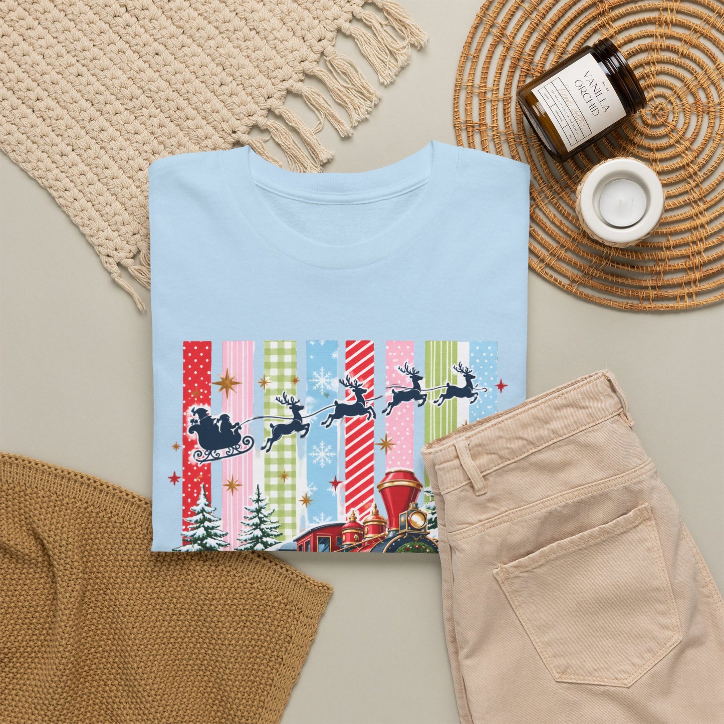 Believe Christmas Train T-Shirt