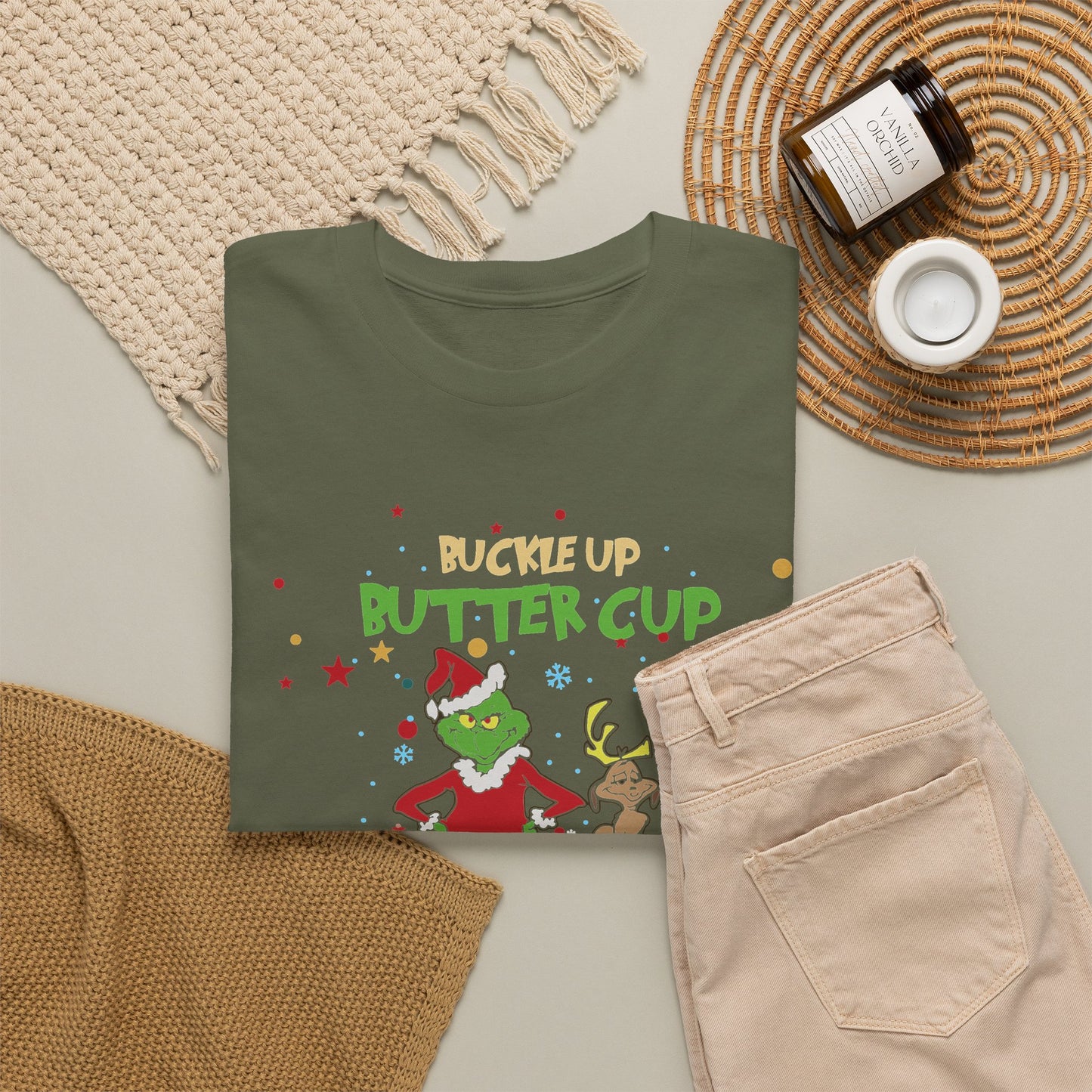 Grinch Christmas Tee — "I Have Anger Issues" Funny Holiday Shirt