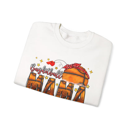Basketball Mama Sweatshirt — Women's Basketball Mom Crewneck