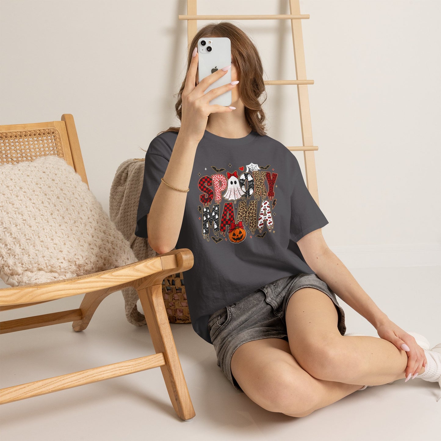 Spooky Mama Halloween T-Shirt