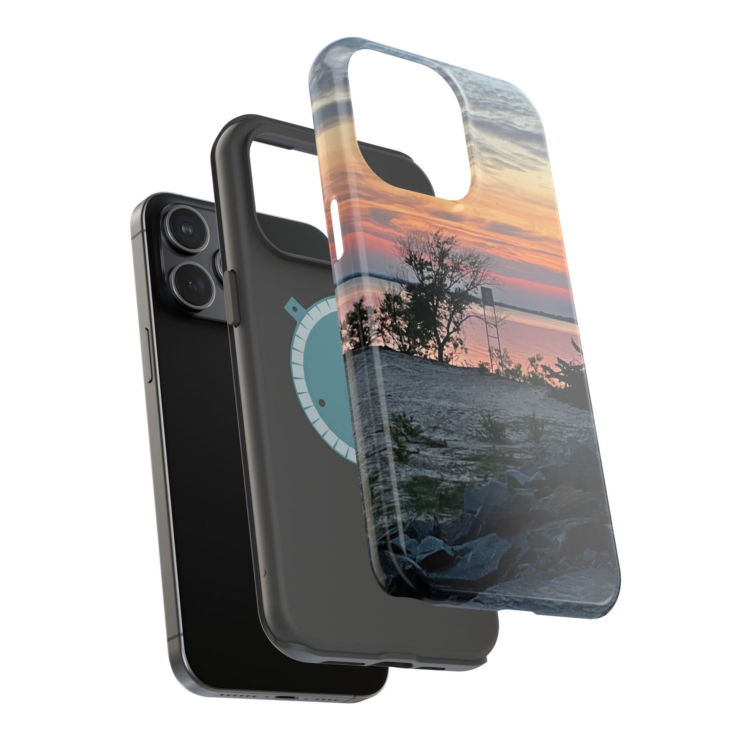 Sunset Shore Magnetic Impact-Resistant Phone Case