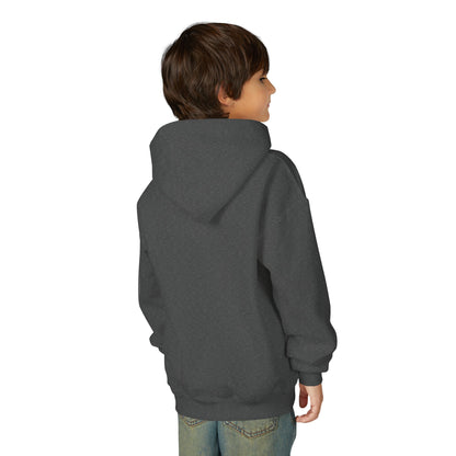 Youth Hoodie — Cozy Frog in Winter Beanie | Cute Kids' Holiday Sweatshirt