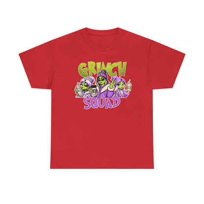 Grinch Squad Tee — Funny Christmas Crew Holiday T-Shirt