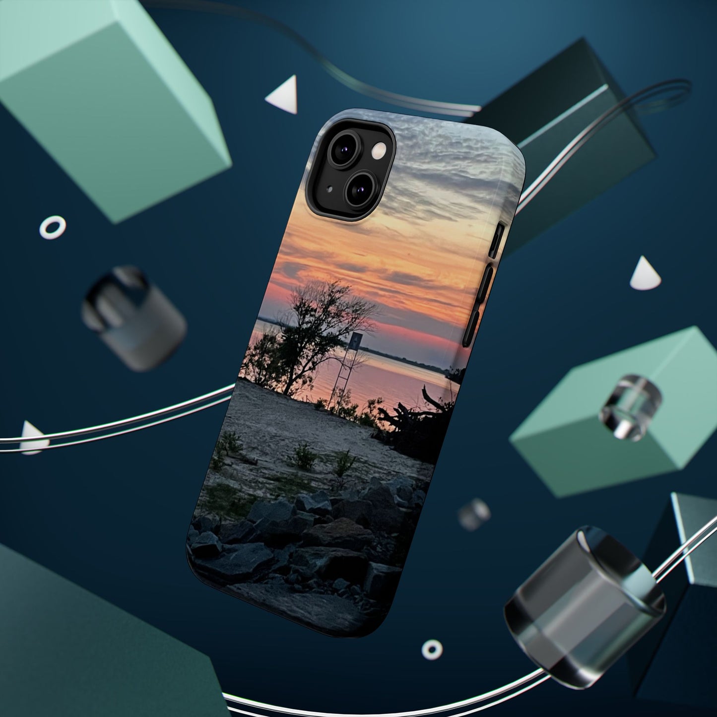 Sunset Shore Magnetic Impact-Resistant Phone Case