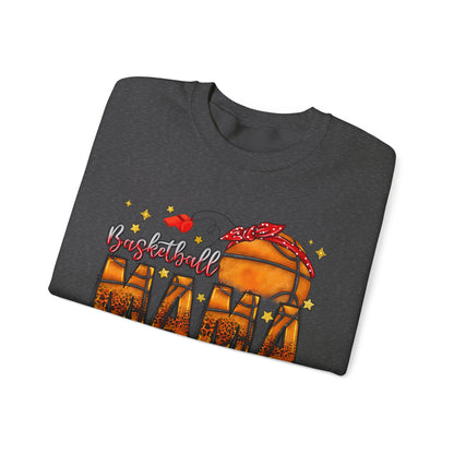Basketball Mama Sweatshirt — Women's Basketball Mom Crewneck