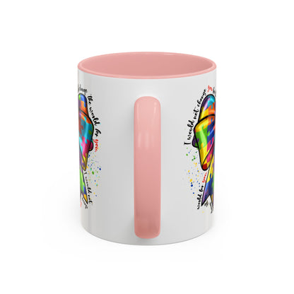 Autism Awareness Puzzle Ribbon Coffee Mug (11/15oz)