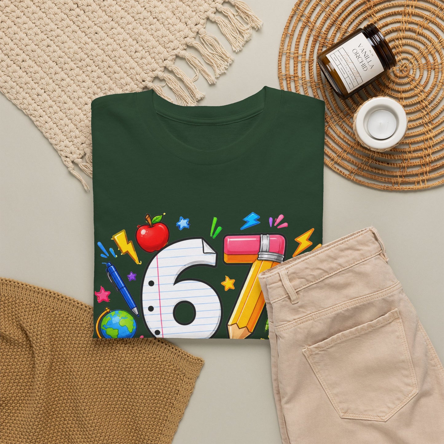 Teacher – "Literally the School Year 2026–2027" Colorful Back-to-School Tee