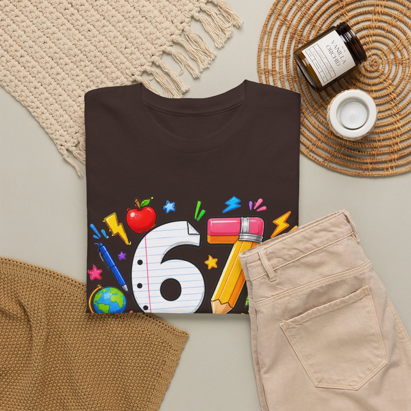 Teacher – "Literally the School Year 2026–2027" Colorful Back-to-School Tee