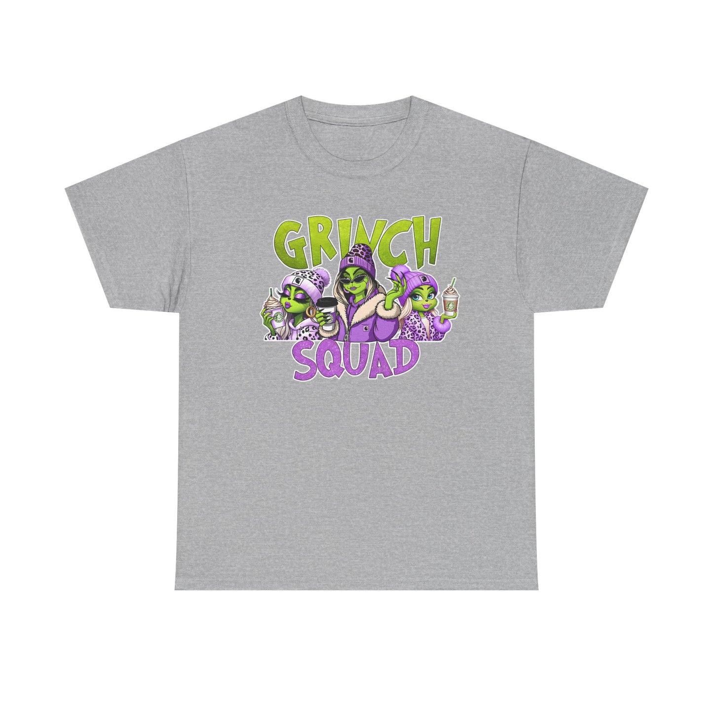 Grinch Squad Tee — Funny Christmas Crew Holiday T-Shirt