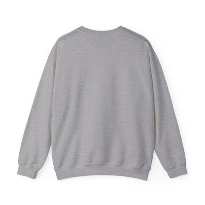Believe Christmas Crewneck Sweatshirt — Vintage Holiday Train & Santa Silhouette