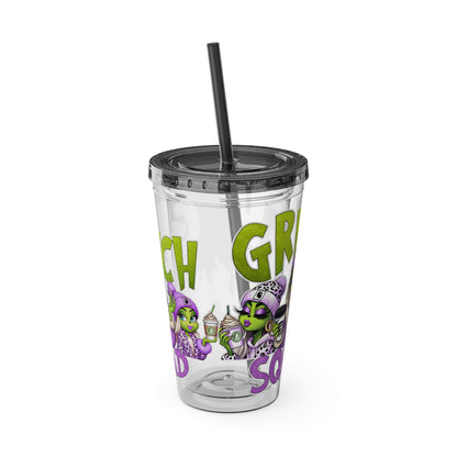 Sunsplash Tumbler with Straw, 16oz