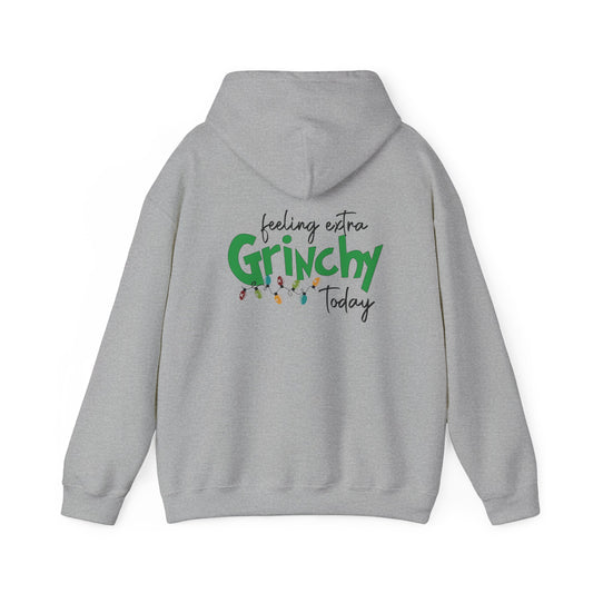 Feeling Extra Grinchy Hoodie — Funny Christmas Holiday Sweatshirt