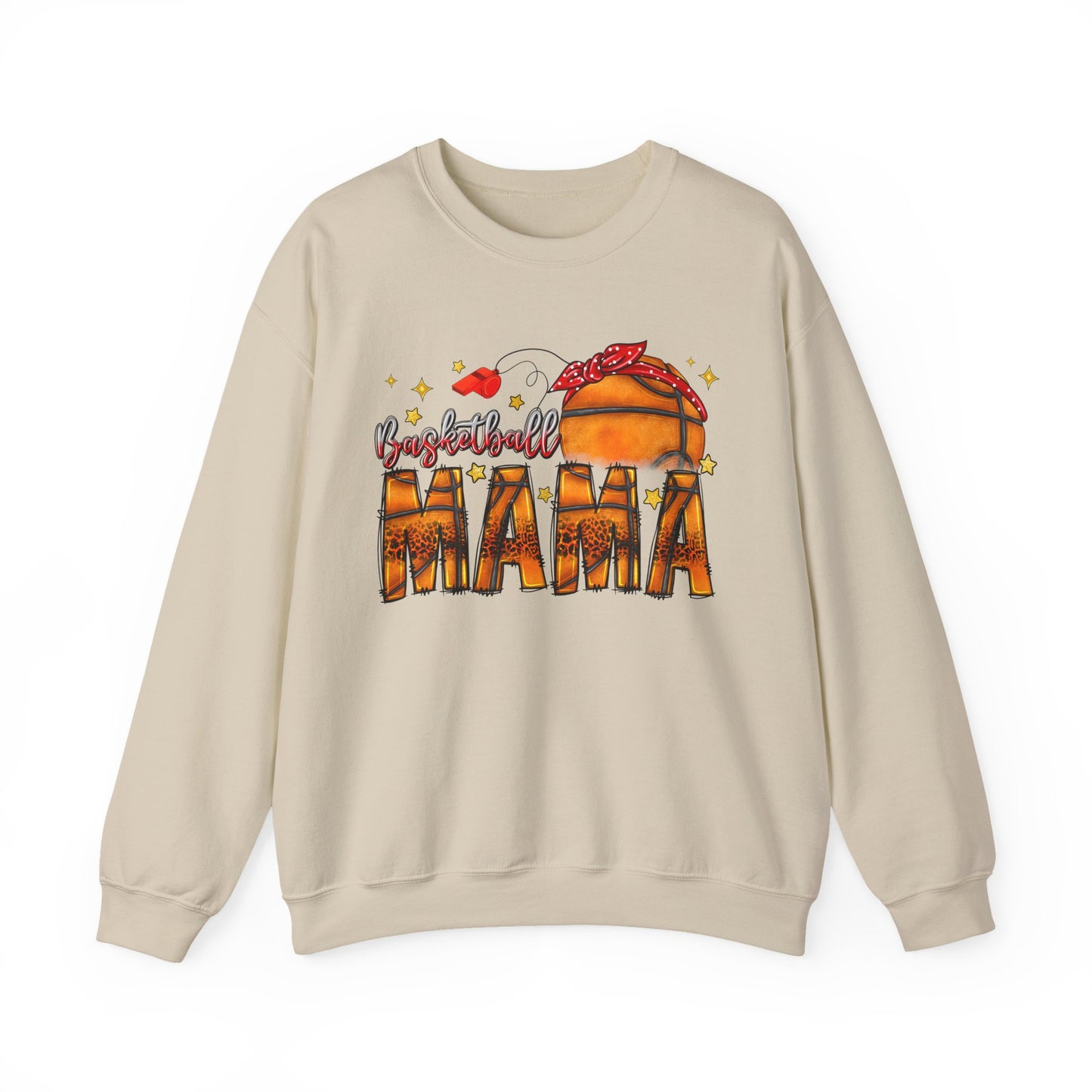 Basketball Mama Sweatshirt — Women's Basketball Mom Crewneck