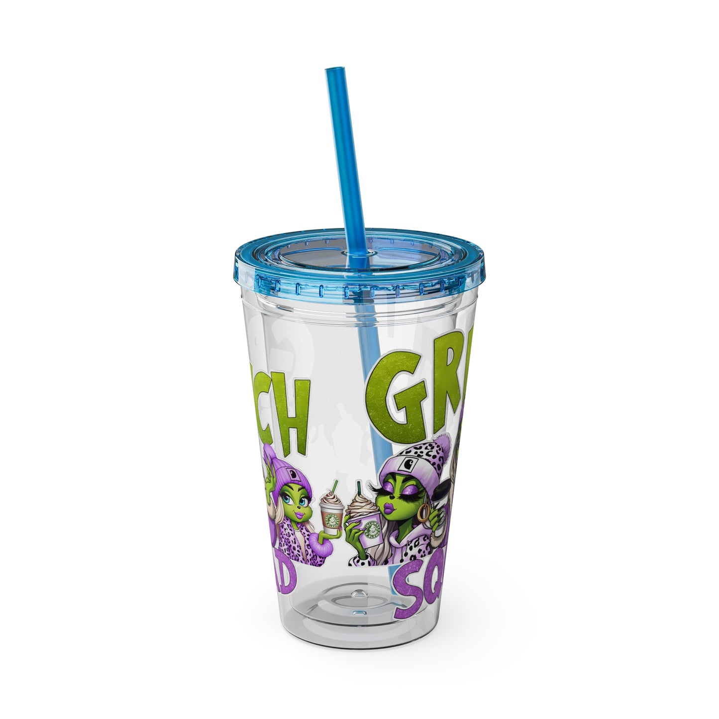 Sunsplash Tumbler with Straw, 16oz