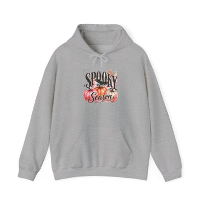 Spooky Season Hoodie – Halloween Pumpkin Graphic Hooded Sweatshirt