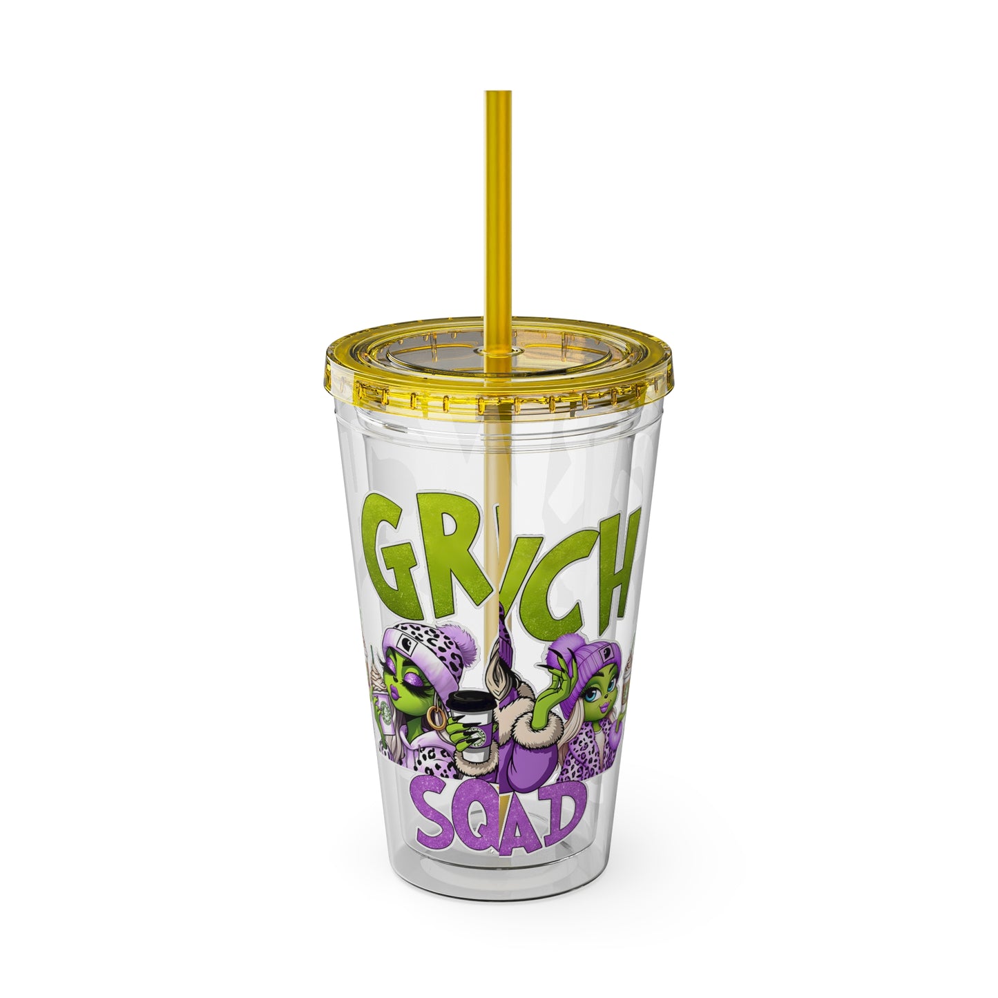 Sunsplash Tumbler with Straw, 16oz
