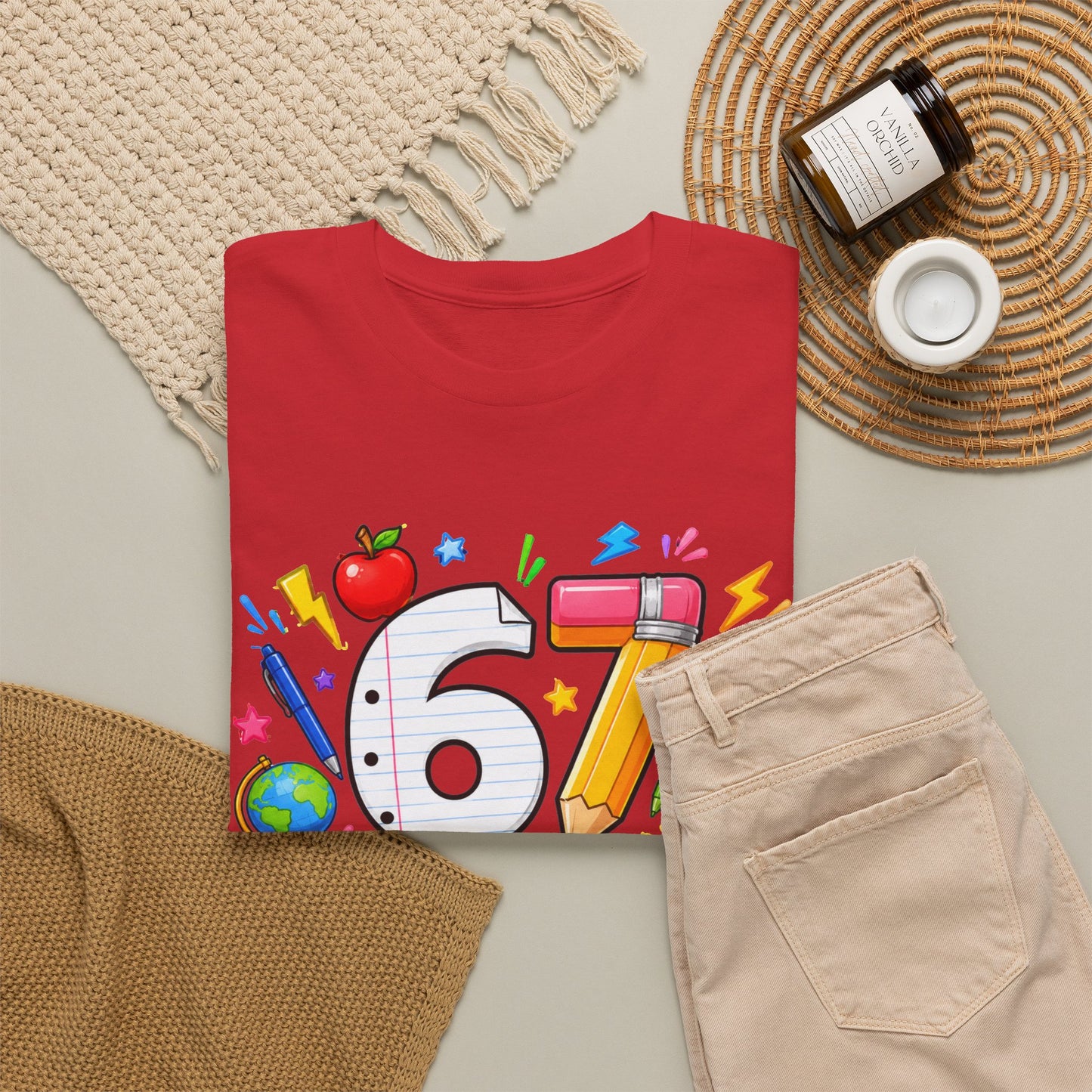 Teacher – "Literally the School Year 2026–2027" Colorful Back-to-School Tee