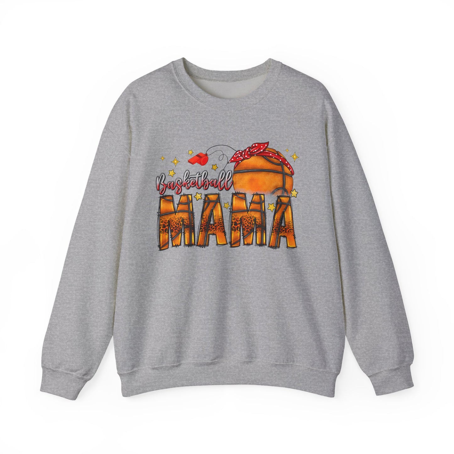Basketball Mama Sweatshirt — Women's Basketball Mom Crewneck