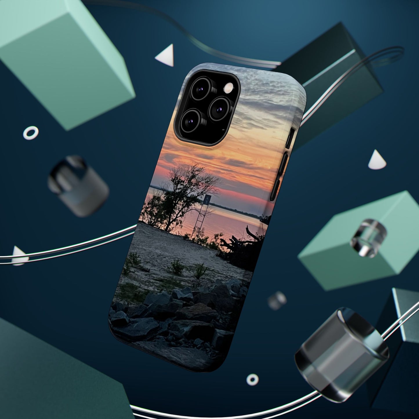 Sunset Shore Magnetic Impact-Resistant Phone Case