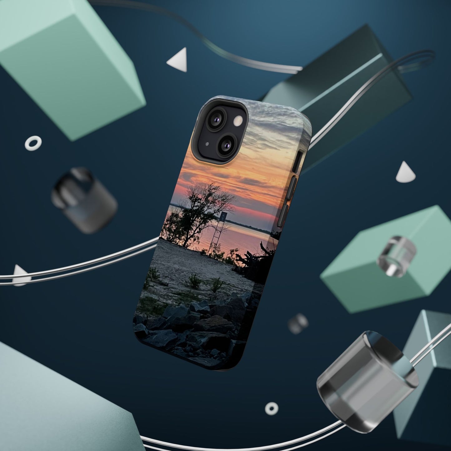 Sunset Shore Magnetic Impact-Resistant Phone Case