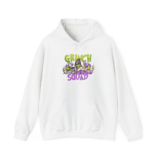 Grinch Squad Hoodie — Funny Holiday Christmas Sweatshirt