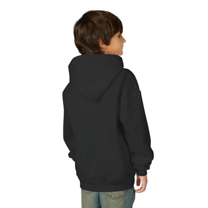Youth Hoodie — Cozy Frog in Winter Beanie | Cute Kids' Holiday Sweatshirt