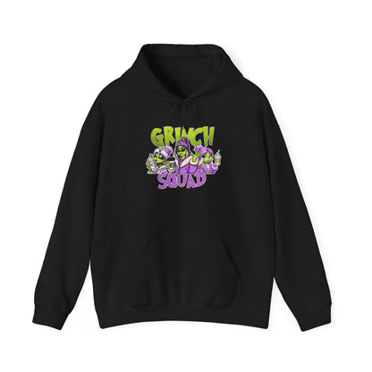 Grinch Squad Hoodie — Funny Holiday Christmas Sweatshirt