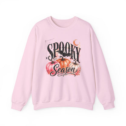 "Spooky Season" Pumpkin Halloween Graphic Crewneck Sweatshirt