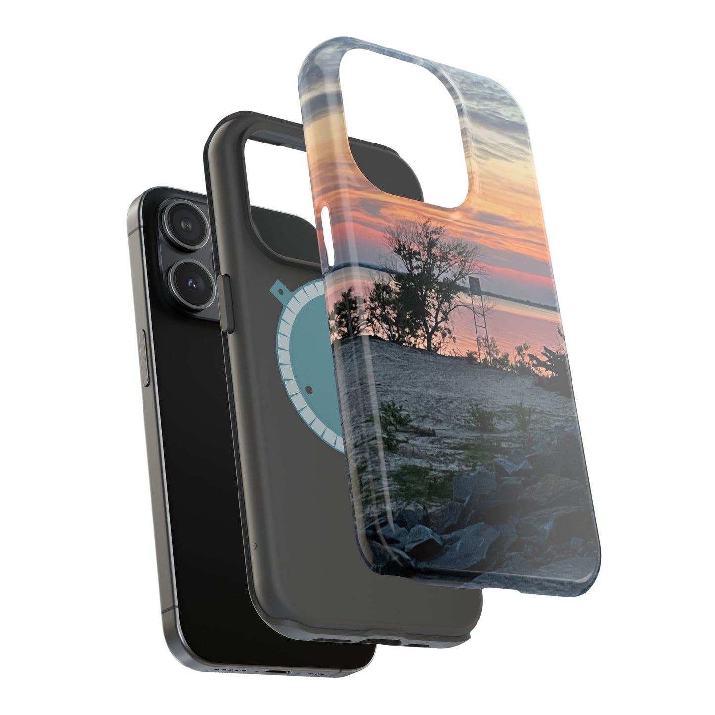 Sunset Shore Magnetic Impact-Resistant Phone Case