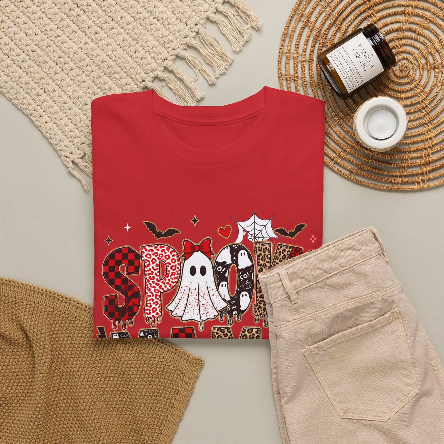 Spooky Mama Halloween T-Shirt