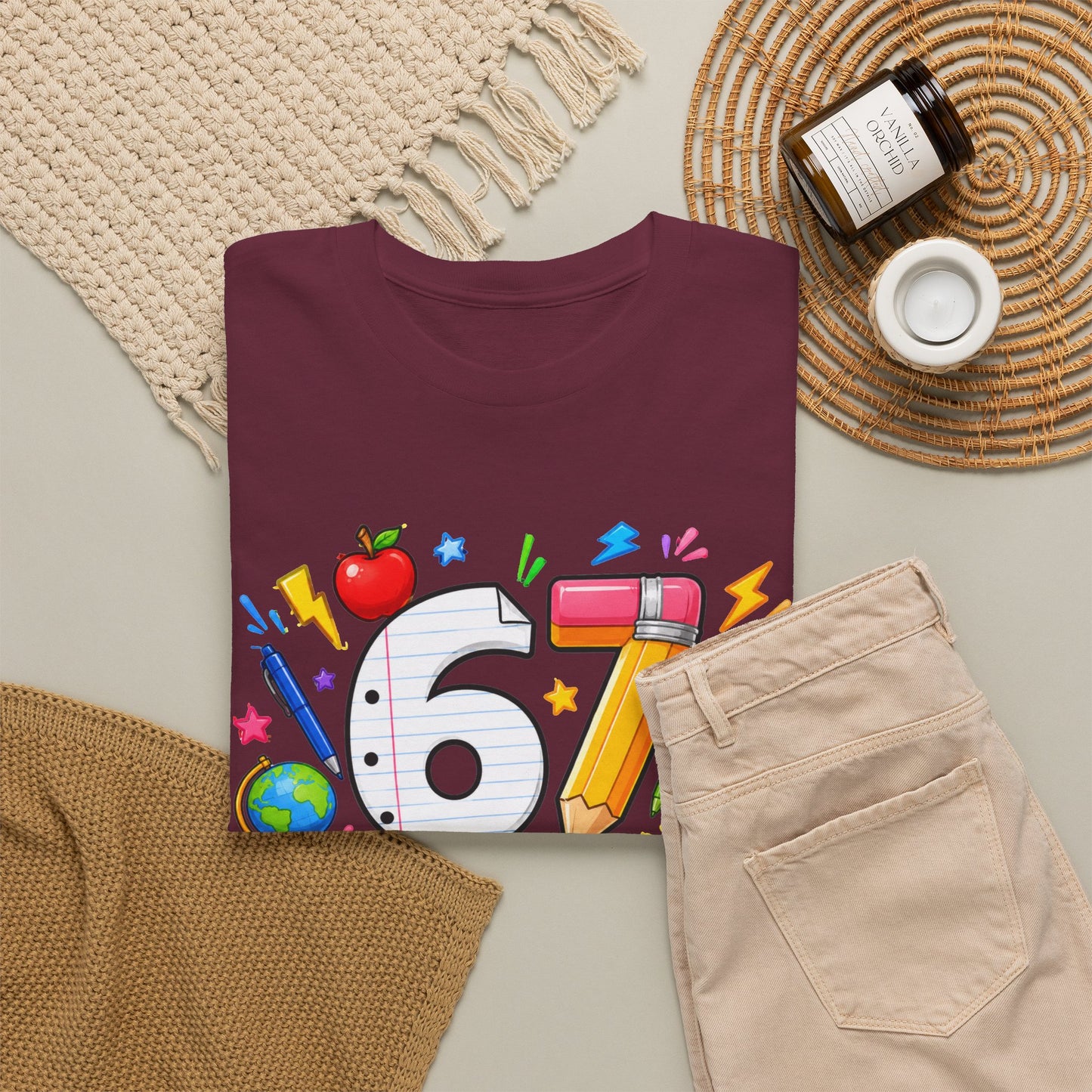 Teacher – "Literally the School Year 2026–2027" Colorful Back-to-School Tee