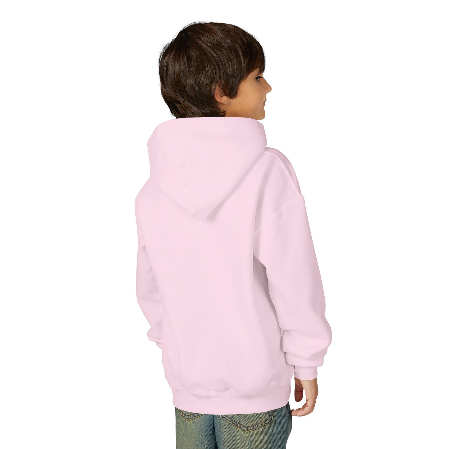 Youth Hoodie — Cozy Frog in Winter Beanie | Cute Kids' Holiday Sweatshirt