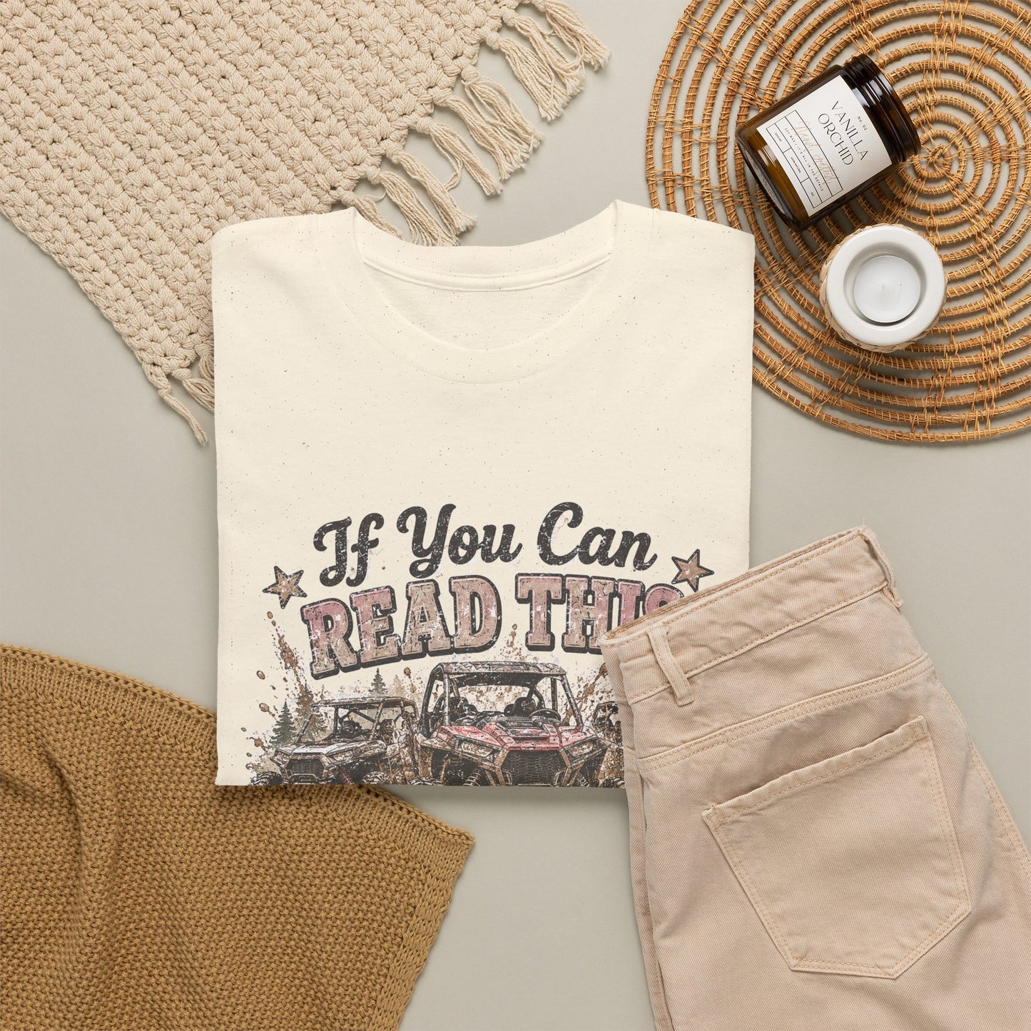 If You Can Read This We're Stuck Off-Road T-Shirt