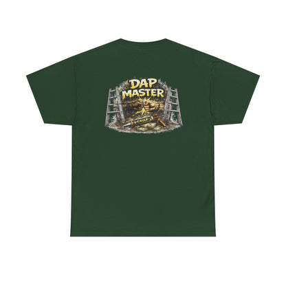 DAP Master Construction Worker Graphic T-Shirt | Caulking Contractor Tee