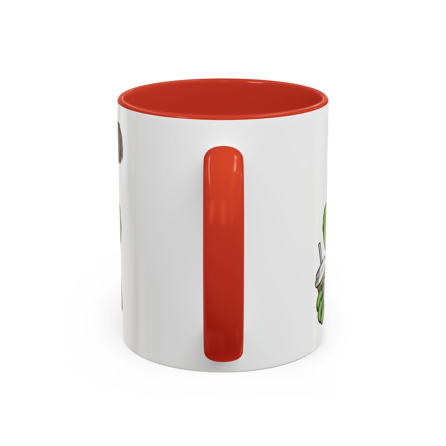 Grinch Luxury Winter Coffee Mug – Designer Beanie & Holiday Drink Cartoon (11/15oz)